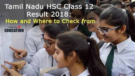 12 results tamilnadu 2018